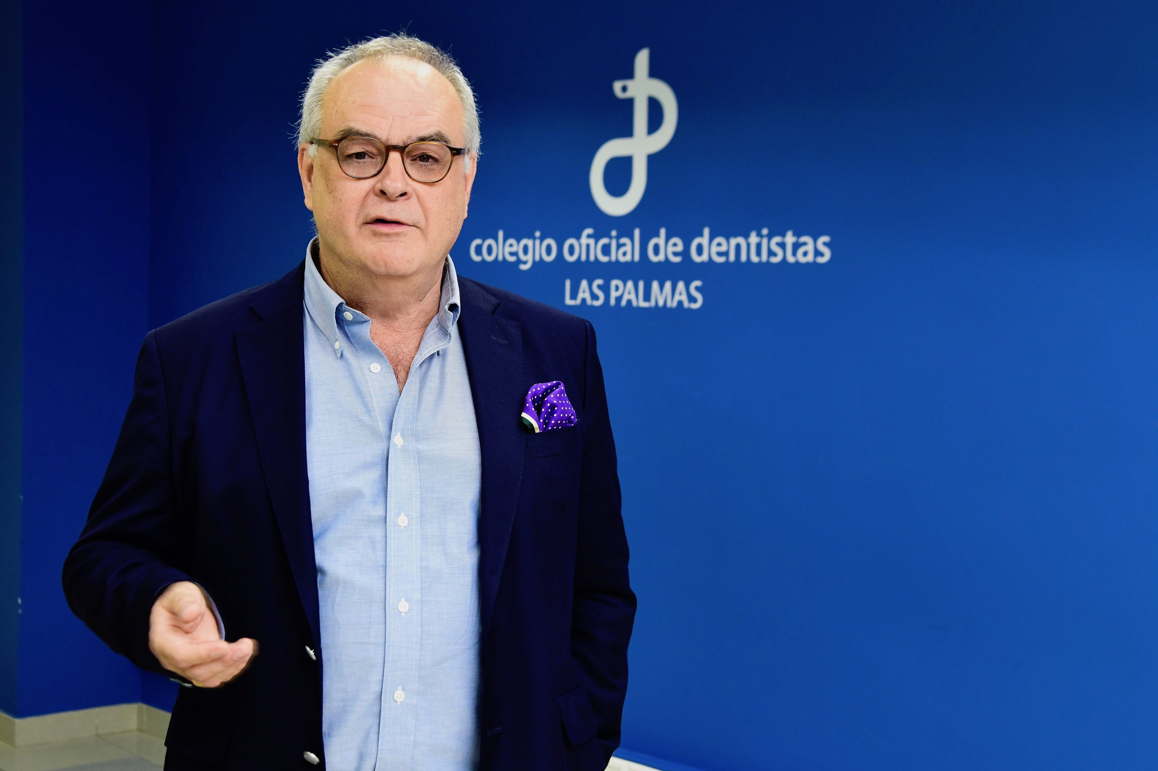 Francisco Cabrera Panasco Presidente Colegio de Dentistas de Las Palmas