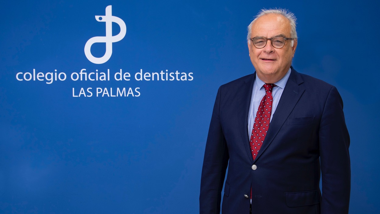 Francisco Cabrera Panasco, presidente del Colegio de Dentistas de Las Palmas 2022.jpeg